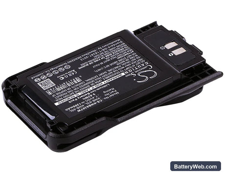 Kenwood TK-2000K Replacement Battery, 7.4V, 1300mAh, Li-ion 2