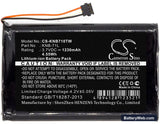 Kenwood PKT-23 Replacement Battery, 3.7V, 1230mAh, Li-ion 3
