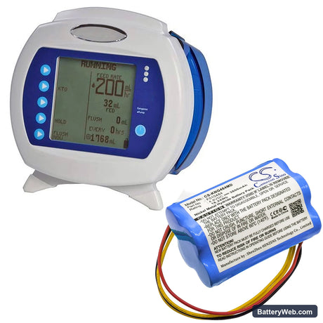Covidien Kangaroo ePump Replacement Battery, 4.8V, 3800mAh, Ni-MH 6