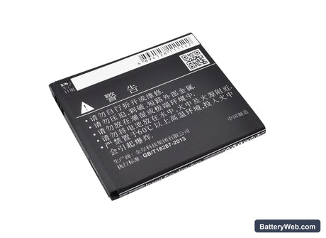 Fly W970 V973 V870 Replacement Battery, 3.7V, 1750mAh, Li-ion 4