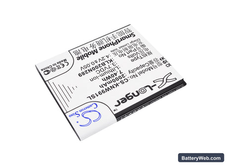 Brondi Centurion 1 Replacement Battery, 3.7V, 2000mAh, Li-ion 2