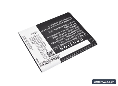 Brondi Centurion 1 Replacement Battery, 3.7V, 2000mAh, Li-ion 3