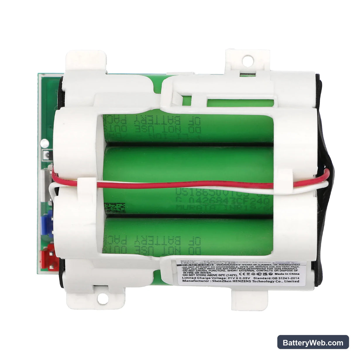 Karcher VC4H-525 Replacement Battery, 18.5V, 2400mAh, Li-ion 6
