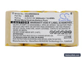 Karcher K50 Replacement Battery, 4.8V, 3000mAh, Ni-MH 1