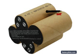 Karcher K55 Replacement Battery, 4.8V, 3000mAh, Ni-MH 3