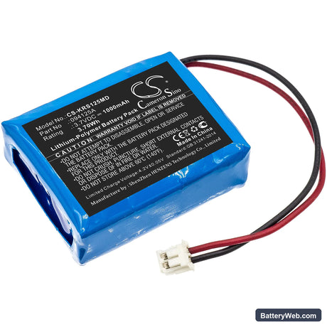 KARL STORZ Surgical Headlight Replacement Battery, 3.7V, 1000mAh, Li-Polymer 1