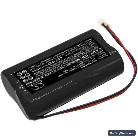 KARL STORZ C-MAC-8401ZX Replacement Battery, 3.7V, 4800mAh, Li-ion 2