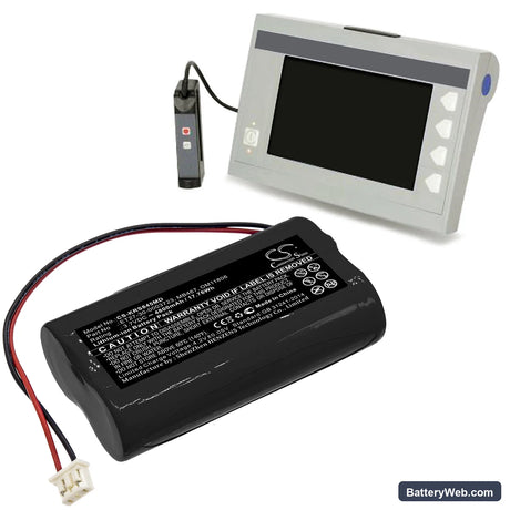 KARL STORZ C-MAC-8401ZX Replacement Battery, 3.7V, 4800mAh, Li-ion 6