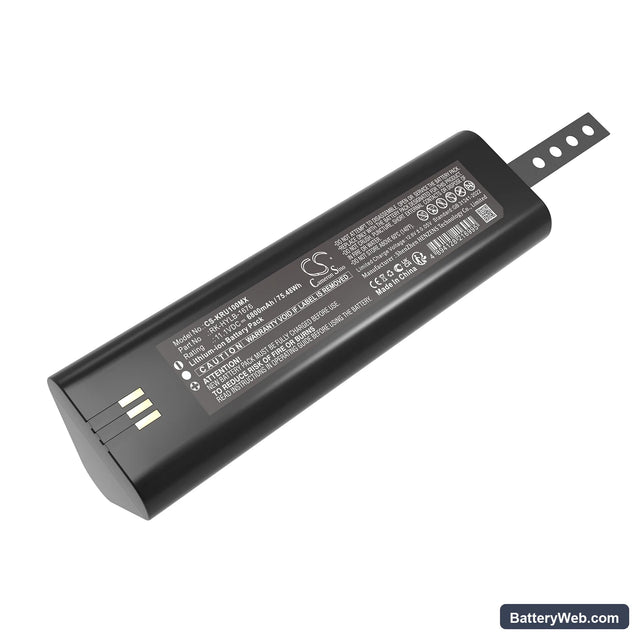 KAIXIN RKU10 Replacement Battery, 11.1V, 6800mAh, Li-ion 1