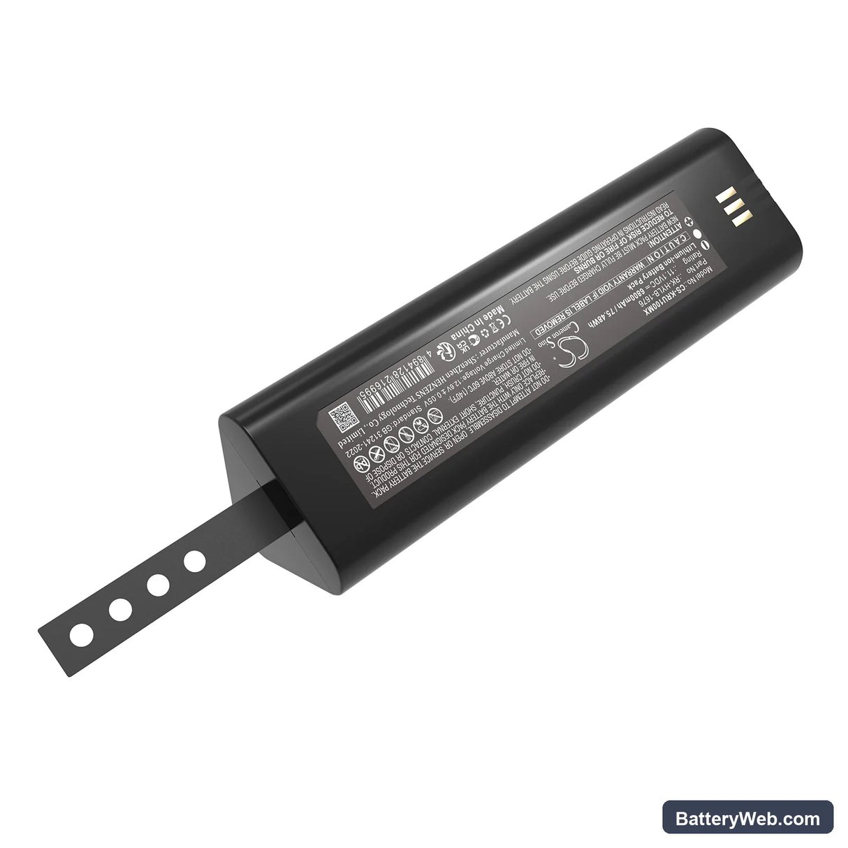 KAIXIN RKU10 Replacement Battery, 11.1V, 6800mAh, Li-ion 2