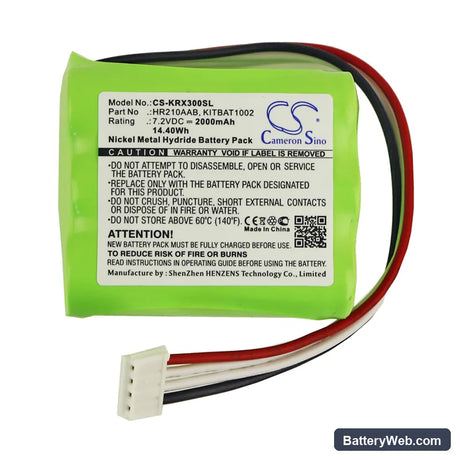 KORG PA3X Replacement Battery, 7.2V, 2000mAh, Ni-MH 3