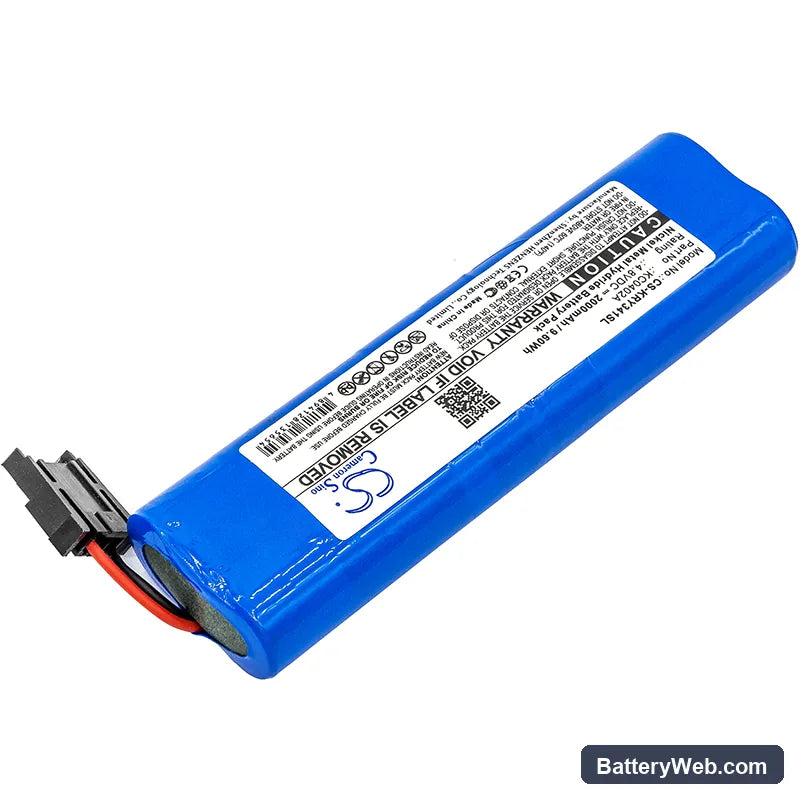 Kinryo KC3411A Replacement Battery, 4.8V, 2000mAh, Ni-MH 2