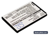 Sanyo IS01 Replacement Battery, 3.7V, 650mAh, Li-ion 2