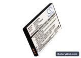 Sanyo IS01 Replacement Battery, 3.7V, 650mAh, Li-ion 5
