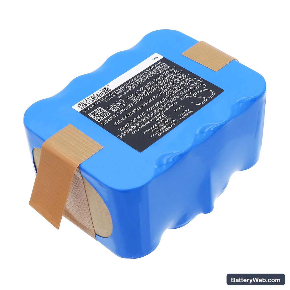 Pro modely SVC 9020 BK Replacement Battery, 14.4V, 2000mAh, Ni-MH 2