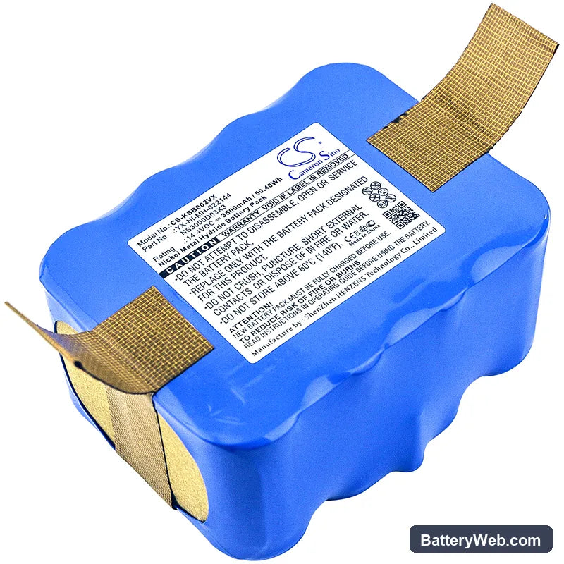 ROBOTS JNB-XR210 Replacement Battery, 14.4V, 3500mAh, Ni-MH 1