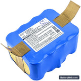ROBOTS JNB-XR210 Replacement Battery, 14.4V, 3500mAh, Ni-MH 1