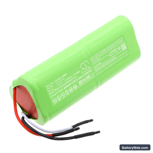 Kowa retinoscope SL14 Replacement Battery, 7.2V, 2150mAh, Ni-MH 1