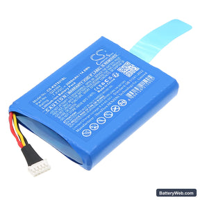 Szzt KS8210 Replacement Battery, 7.4V, 2000mAh, Li-ion 1