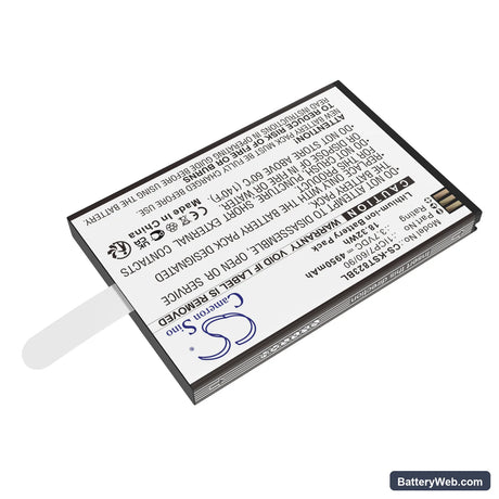 Szzt KS8223 Replacement Battery, 3.7V, 4950mAh, Li-ion 2