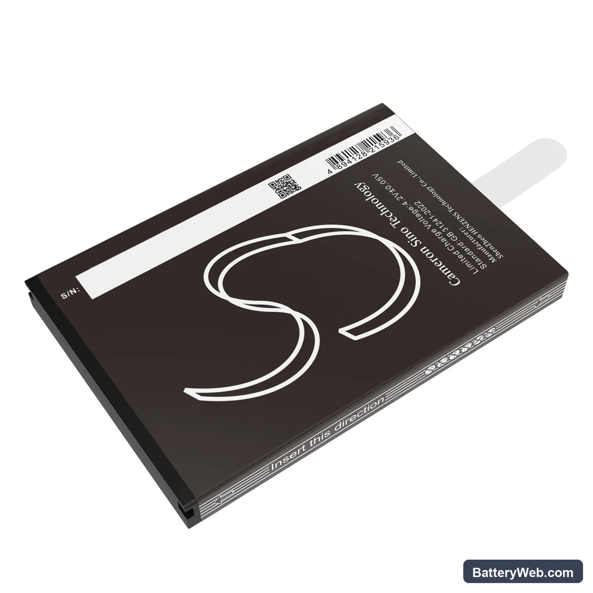 Szzt KS8223 Replacement Battery, 3.7V, 4950mAh, Li-ion 4