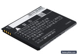 Fly IQ442 Replacement Battery, 3.7V, 1300mAh, Li-ion 4