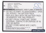 K-Touch W70 Replacement Battery, 3.7V, 1500mAh, Li-ion 5