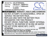 K-Touch S5 Replacement Battery, 3.7V, 1800mAh, Li-ion 5