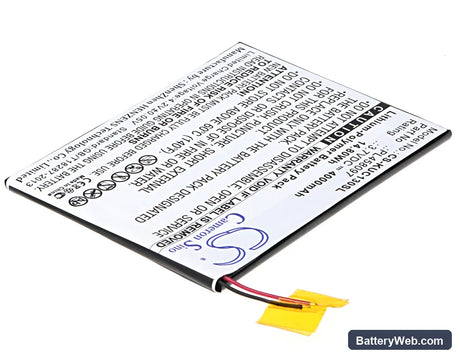 KURIO 7S Replacement Battery, 3.7V, 4000mAh, Li-Polymer 2