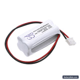 Sure-Lite BCN350-4EWP-CE109 Replacement Battery, 4.8V, 300mAh, Ni-CD 2
