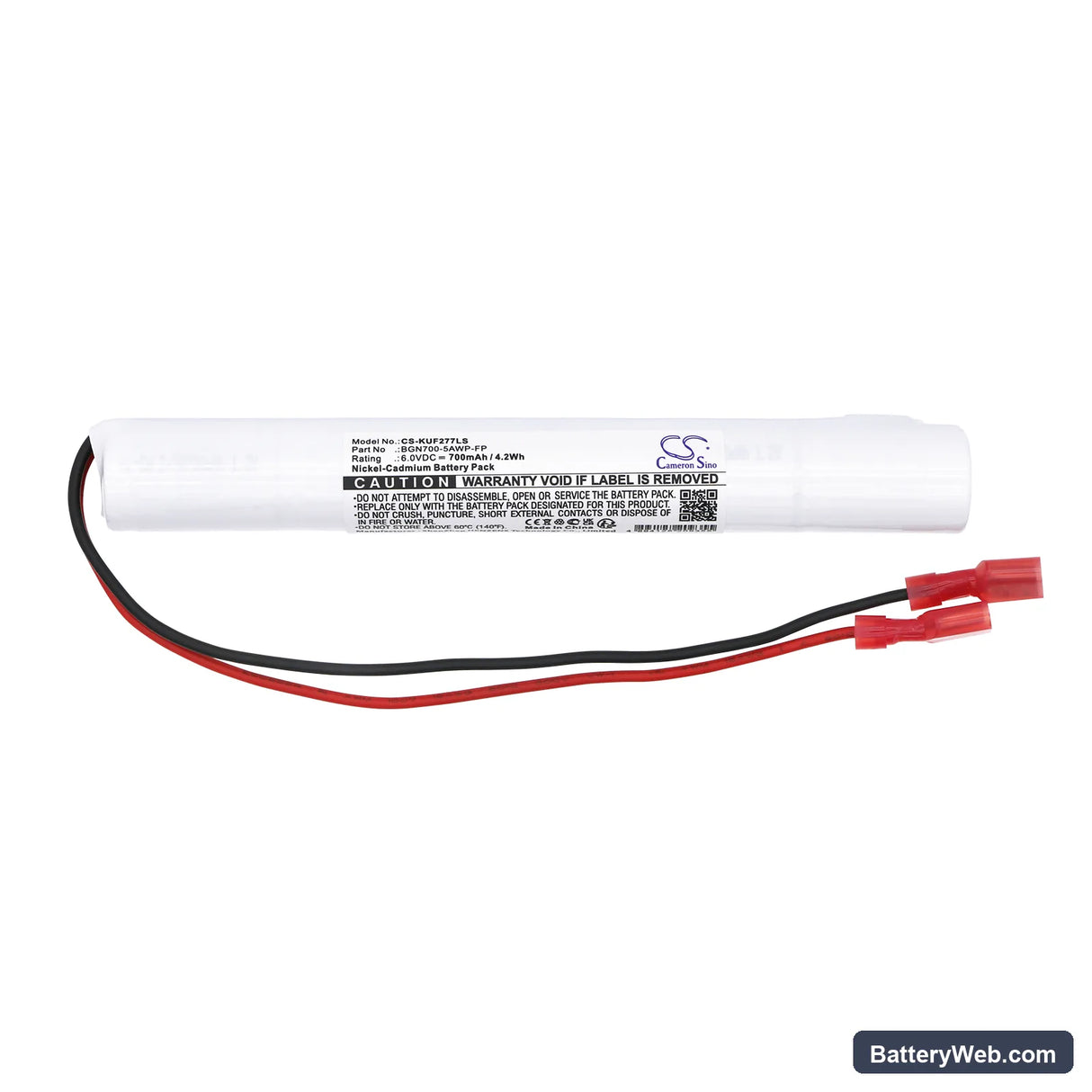 Kaufel 002277 Replacement Battery, 6V, 700mAh, Ni-CD 3