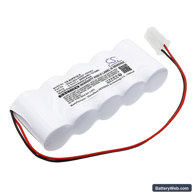 Kaufel 850.0014 Replacement Battery, 6V, 2000mAh, Ni-CD 1