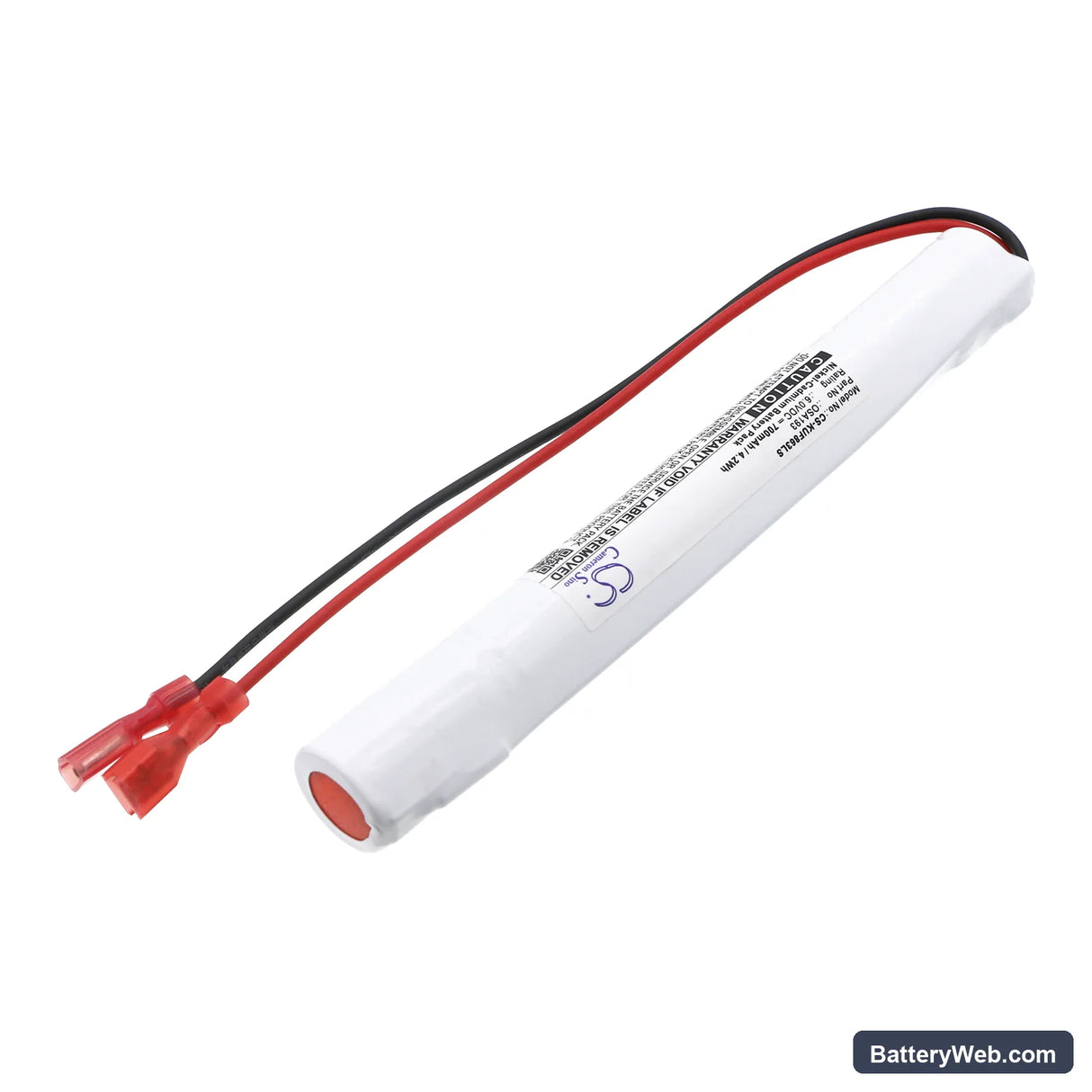 Kaufel 850.0063 Replacement Battery, 6V, 700mAh, Ni-CD 2