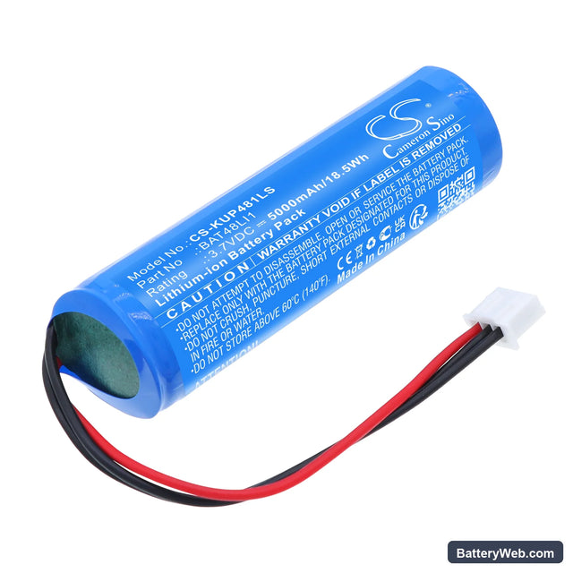 Kosnic UEM03 Replacement Battery, 3.7V, 5000mAh, Li-ion 1