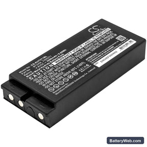 Ikusi TM70/3 Replacement Battery, 4.8V, 2000mAh, Ni-MH 1