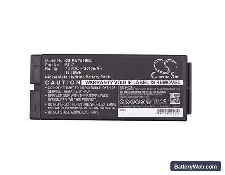 Ikusi TM63 Replacement Battery, 7.2V, 2000mAh, Ni-MH 5