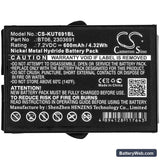 Ikusi TM61Transmitters Replacement Battery, 7.2V, 600mAh, Ni-MH 3