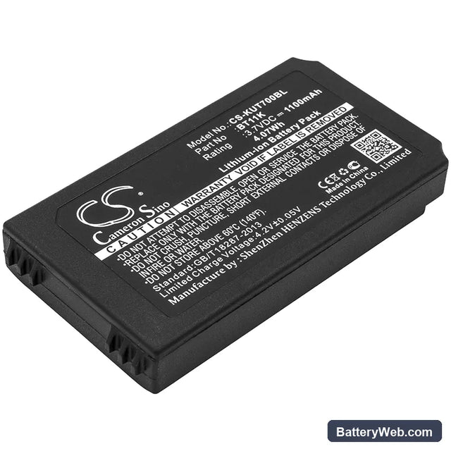Konecranes Mini Joystick Radio RMJ Replacement Battery, 3.7V, 1100mAh, Li-ion 1