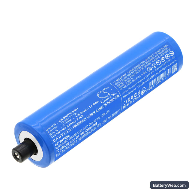 KaWe type C Replacement Battery, 3.7V, 4000mAh, Li-ion 1