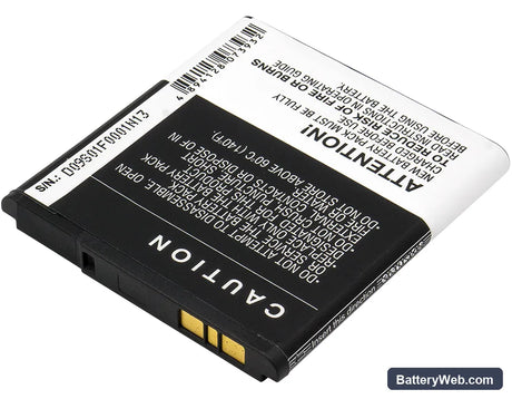 Kyocera E6710 Replacement Battery, 3.7V, 2050mAh, Li-ion 3