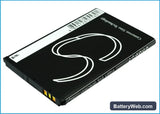 Kyocera Milano Replacement Battery, 3.7V, 1400mAh, Li-ion 2