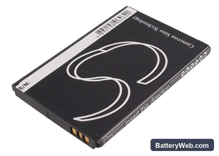 Sprint Rise Replacement Battery, 3.7V, 1200mAh, Li-ion 4