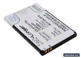 Kyocera Hydro Replacement Battery, 3.7V, 1500mAh, Li-ion 3