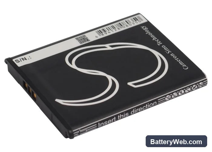 Kyocera Hydro Edge Replacement Battery, 3.7V, 1300mAh, Li-ion 4