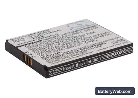 Kyocera Hydro Elite Replacement Battery, 3.7V, 1500mAh, Li-ion 1