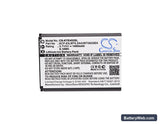 Kyocera DuraXV Replacement Battery, 3.7V, 1400mAh, Li-ion 5
