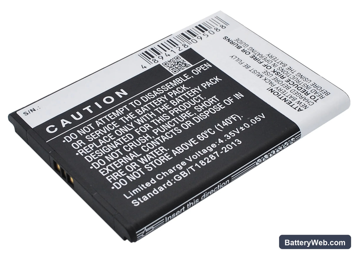 Kyocera Brigadier Replacement Battery, 3.8V, 3100mAh, Li-ion 3