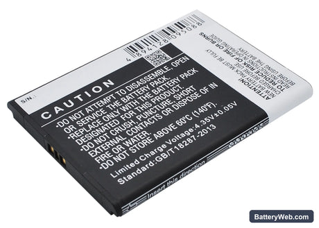 Kyocera Brigadier Replacement Battery, 3.8V, 3100mAh, Li-ion 3