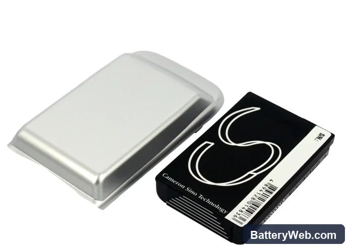 Kyocera KX13 Replacement Battery, 3.7V, 1400mAh, Li-ion 3
