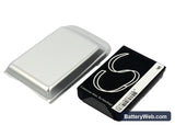 Kyocera KX13 Replacement Battery, 3.7V, 1400mAh, Li-ion 3